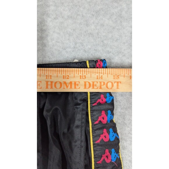 Kappa Women Pants Medium Track Sweatpant Logo Stripe Athletic Drawstring Y2k - Picture 6 of 12